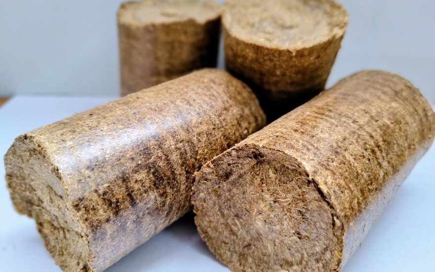 Agri-residue biomass briquettes