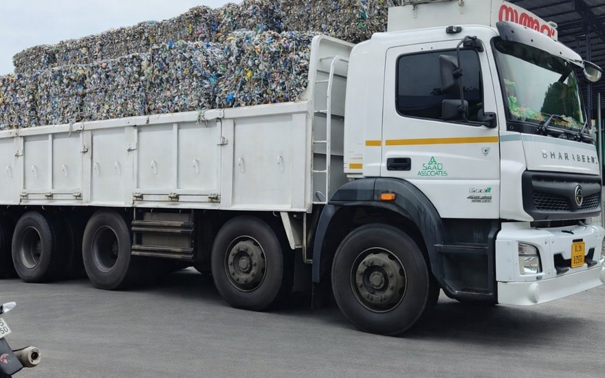 Plastic AFR bales dispatched